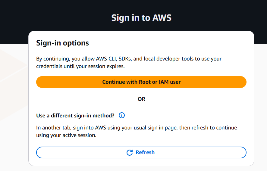 ブラウザでログイン